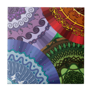 Die Elemente Mandalas Kachel