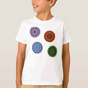 Die Elemente Mandalas Kid's and Baby Light Shirt