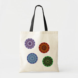 Die Elemente Mandalas-Tragetasche Tragetasche