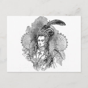 Die Elisabethanerin Postkarte