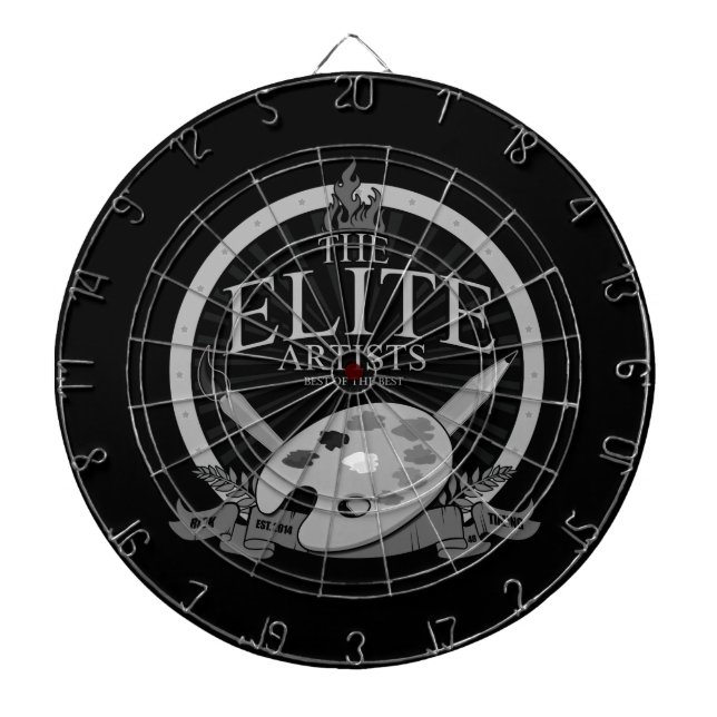 Die Elite-Künstler Dartscheibe (vorne)