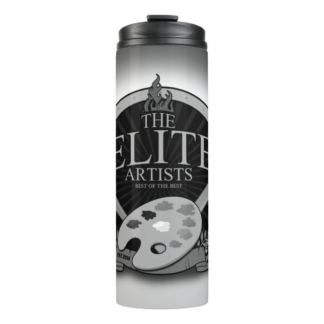 Die Elite-Künstler Thermosbecher (Vorderseite)