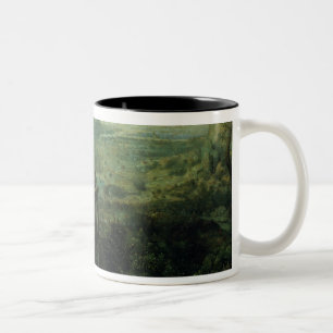 Die Elster auf den Galgenn, 1568 Zweifarbige Tasse