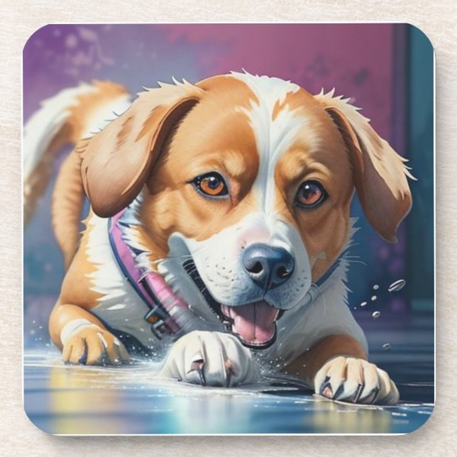 Die Embrace der Natur: Adorable Collectible Getränkeuntersetzer (Vorderseite)