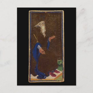 Die Emperor-Tarot-Karte Postkarte