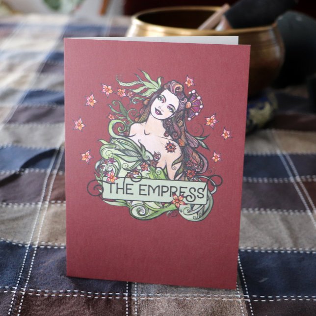 Die Empress-Tarot-Karte Karte (Von Creator hochgeladen)