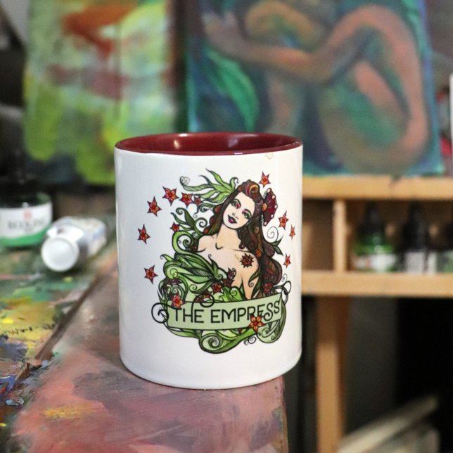 Die Empress-Tarot-Karte Tasse (Von Creator hochgeladen)