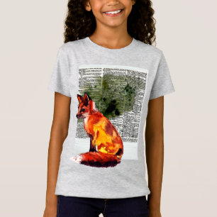 Die endgültige Fuchsfarbe des unmittelbaren Fotos T-Shirt