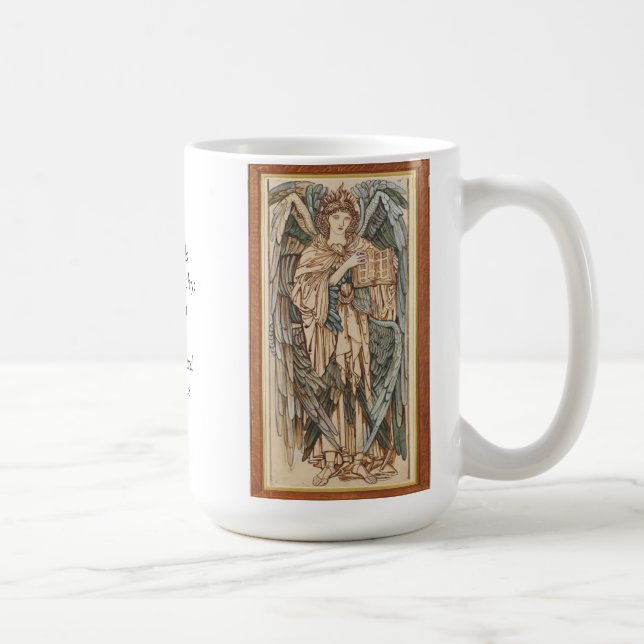 Die Engel der Hierarchie Cherubim, Burne Jones Kaffeetasse (Rechts)