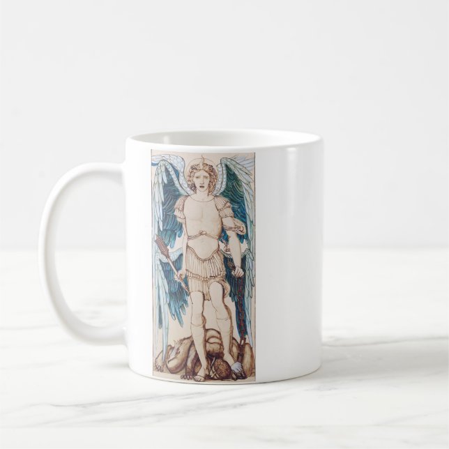 Die Engel der Hierarchie Kaffeetasse (Links)
