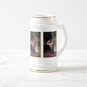Die Engel von William Adolphe Bouguereau Bierglas