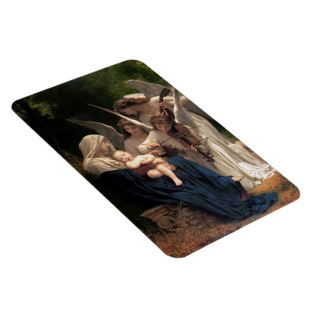 Die Engel von William Adolphe Bouguereau Magnet (Rechte Seite)