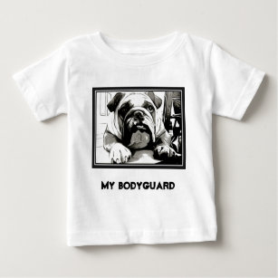 Die "englische Bulldoggen-" Sammlung Baby T-shirt
