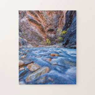 Die Engstelle des Virgin River im Herbst 3