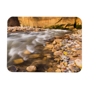 Die Engstelle des Virgin River im Herbst 4 Magnet