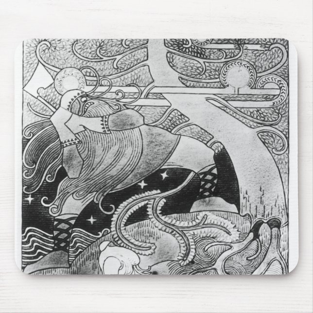 Die enorme Eiche wird verringert Mousepad (Vorne)