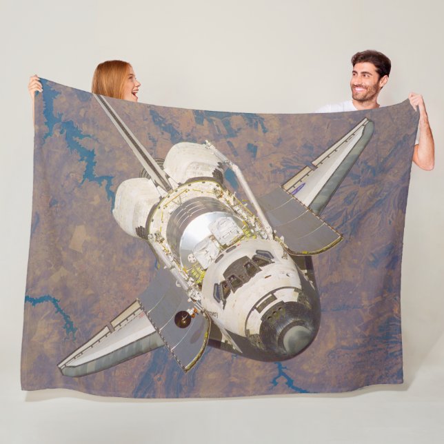 DIE ENTDECKUNG DES US-RAUMS FLEECEDECKE (Beispiel)