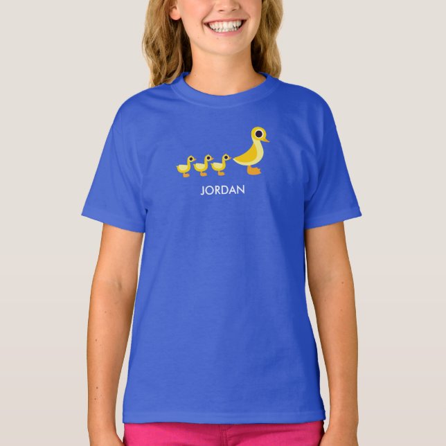 Die Enten-Familie T-Shirt (Vorderseite)
