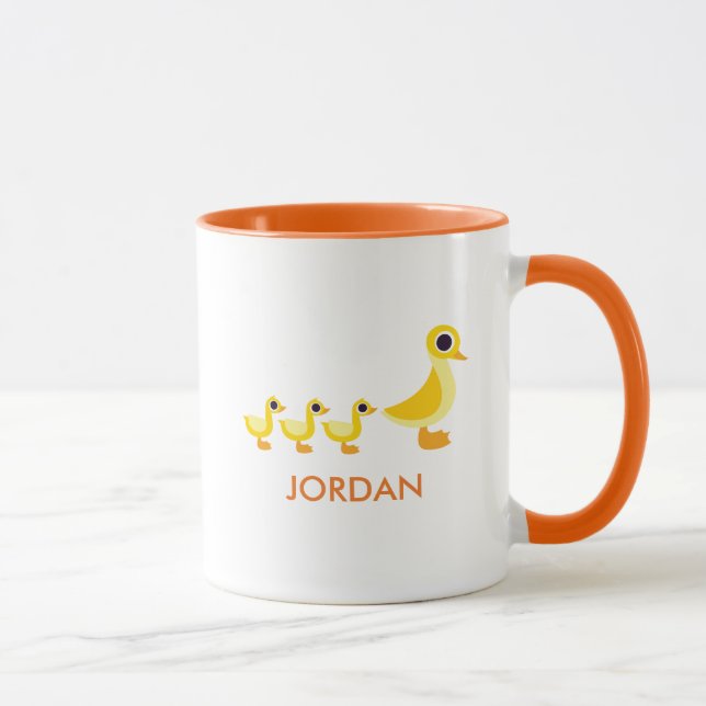 Die Enten-Familie Tasse (Rechts)
