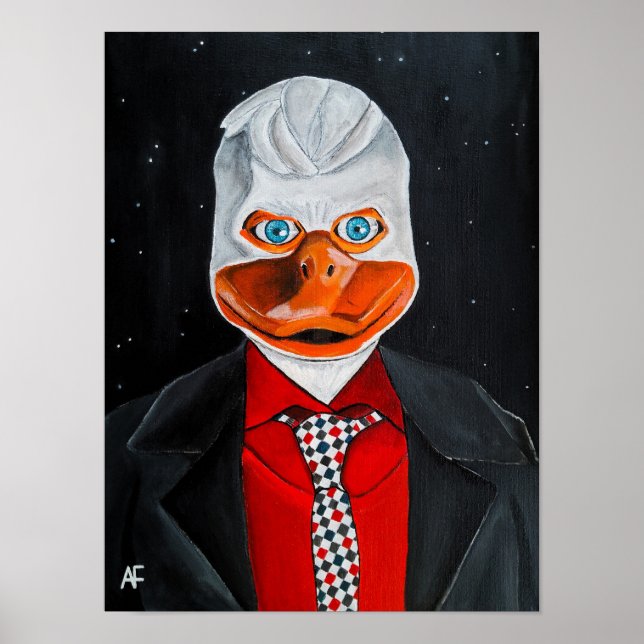 Die Entenmalerei von Alfred Fox Poster (Vorne)