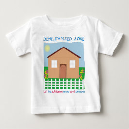 Die entmilitarisierte Zone des sicheren Hauses ret Baby T-shirt