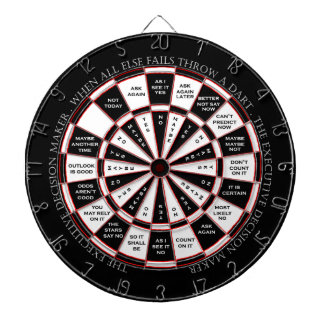 Die Entscheidung über die Führungskraft macht Magi Dartscheibe