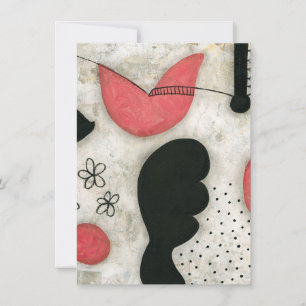 Die Entscheidungen, die Sie Grußkarte machen Karte