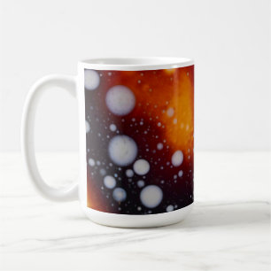Die Entstehung von Sternen in einem Abstrakten Liq Kaffeetasse