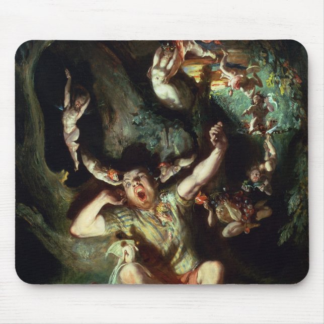 Die Enttäuschung der Unterseite Mousepad (Vorne)