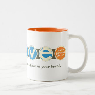 die entwickelnTasse Zweifarbige Tasse
