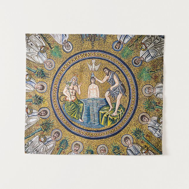 Die Epiphanie des Christlichen Wandels Wandteppich (Vorderseite (Horizontal))