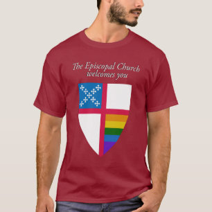Die Episkopale Kirche begrüßt Sie LGBTQ T-Shirt