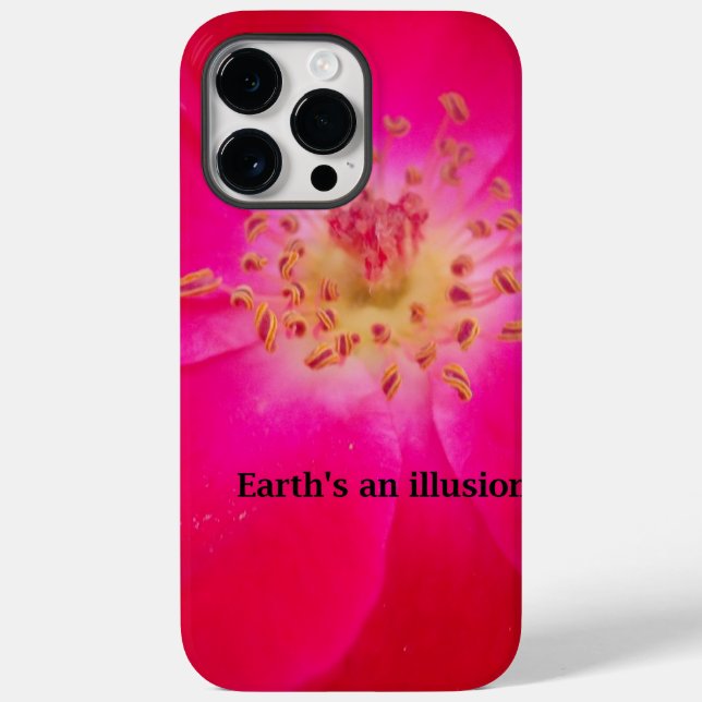 Die Erde ist eine Illusion Case-Mate iPhone Hülle (Rückseite)