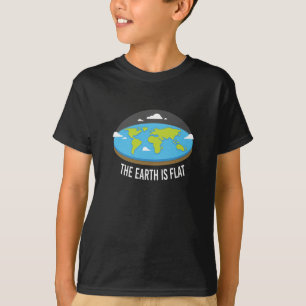 Die Erde ist flache Erde T-Shirt