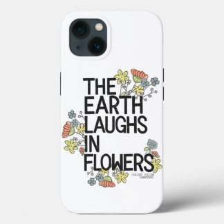 Die Erde lacht in Blume Case-Mate iPhone Hülle