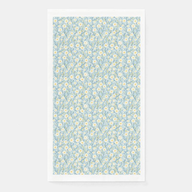 Die Erde lacht in Blume Serviette (Vorderseite)