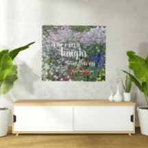 Die Erde lacht in Blume Zitat von Blumen