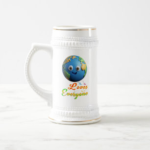 Die Erde liebt jeden Bierglas