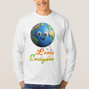 Die Erde liebt jeden T-Shirt