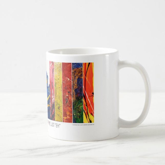 Die Erde ohne Kunst ist gerade "EH-" Kaffee-Tasse Kaffeetasse (Rechts)