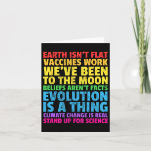 Die Erde steht nicht flach für Science Real Earth  Karte