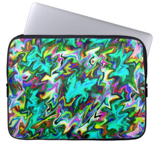 Die Erde von Squigglin.... Laptopschutzhülle