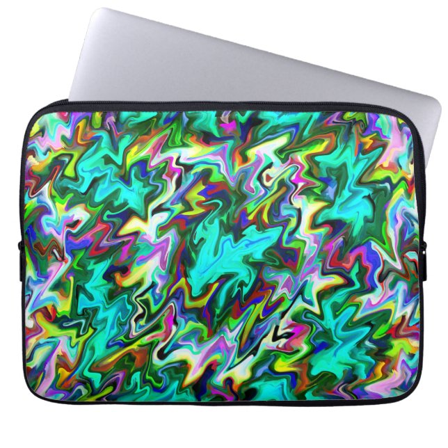 Die Erde von Squigglin.... Laptopschutzhülle (Vorderseite)