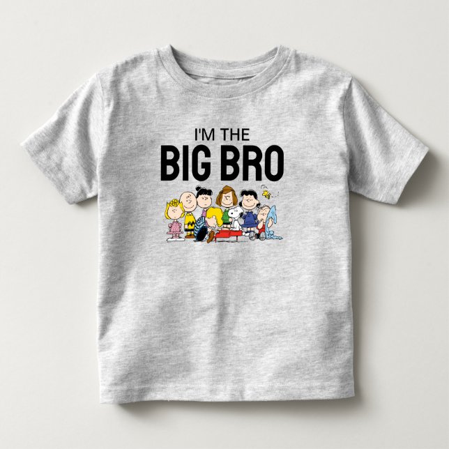 Die Erdnussbande | Ich bin der große Bruder Kleinkind T-shirt (Vorderseite)