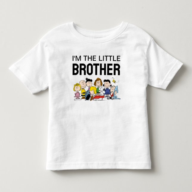 Die Erdnussbande | Ich bin der kleine Bruder Kleinkind T-shirt (Vorderseite)