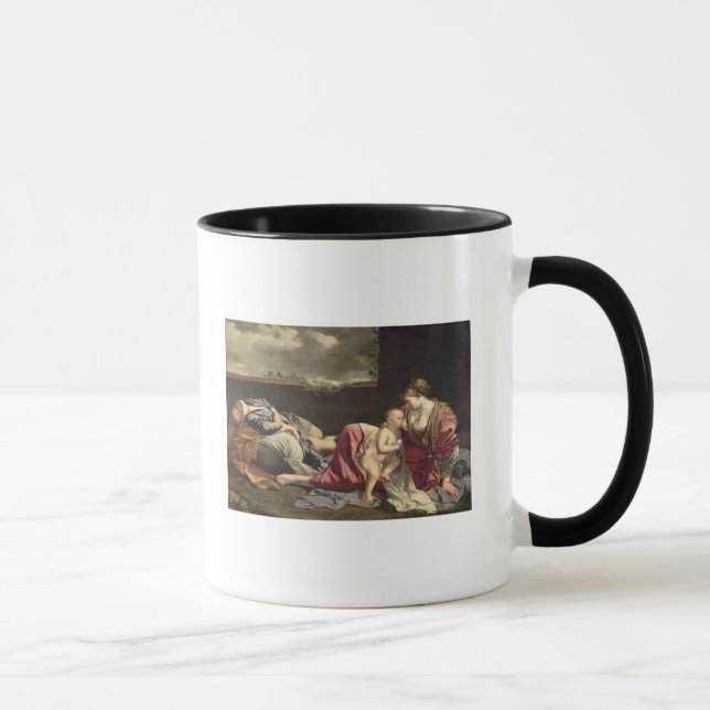 Die Erholung auf dem Flug in Ägypten, 1628 Tasse (Rechts)