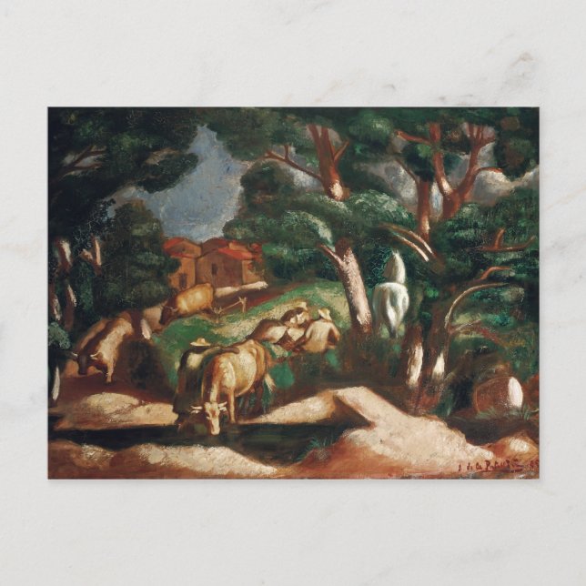 Die Erholung des Landes, 1925 Postkarte (Vorderseite)