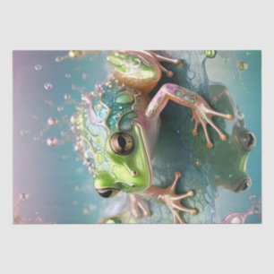 die Erinnerung an eine Baum Frog Fraktal Art, Seidenpapier