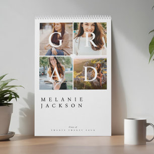 Die Erinnerungen des Grand Modern Graduate Foto Kalender