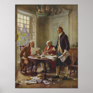 Die Erklärung der Unabhängigkeit Poster
